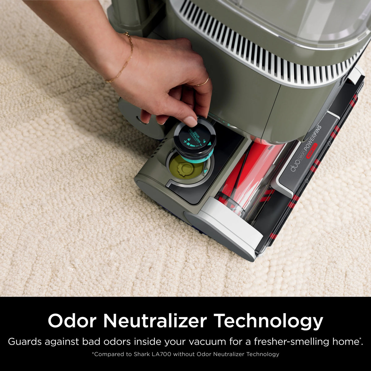 Upright Vacuum Cleaner with DuoClean PowerFins and Odor Neutralizer Z2245