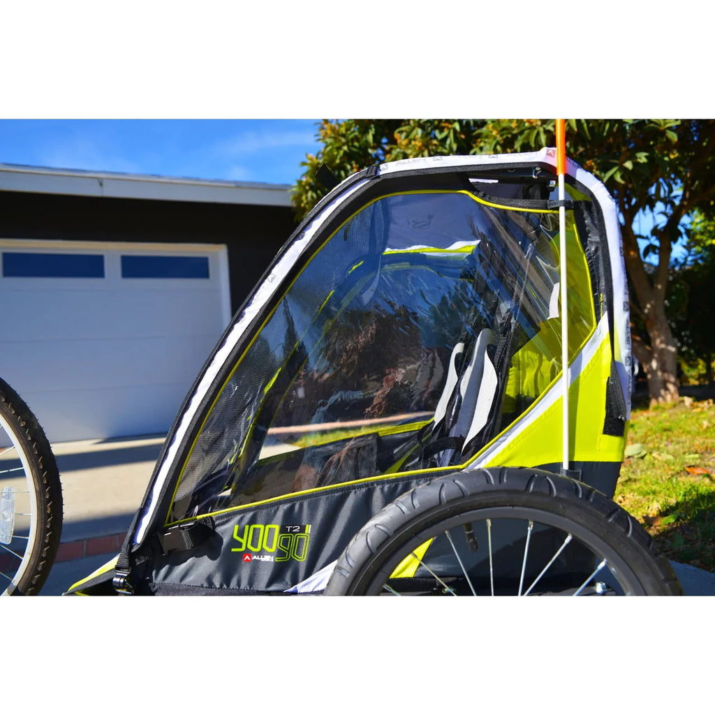 Red Bicycle Trailer for 2-Children K7835