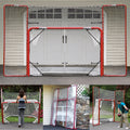 Folding Hockey Goal with Backstop and 4 Targets B8390