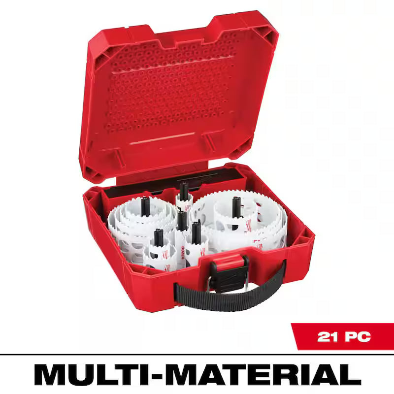 21-Piece Bi-Metal Hole Saw Set U434