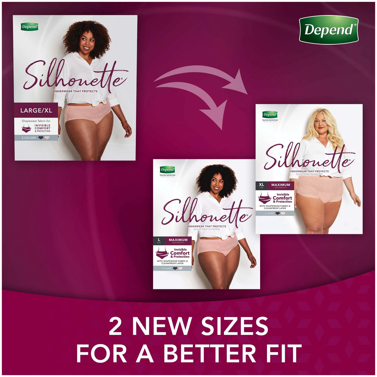 Pink Incontinence Underwear W822316