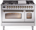 48 Dual Fuel Propane Gas Range Stainless Steel B766