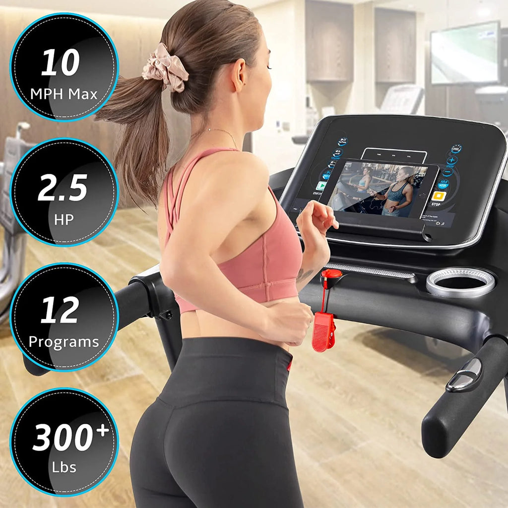 Folding 2.5HP Electric Treadmill E24218