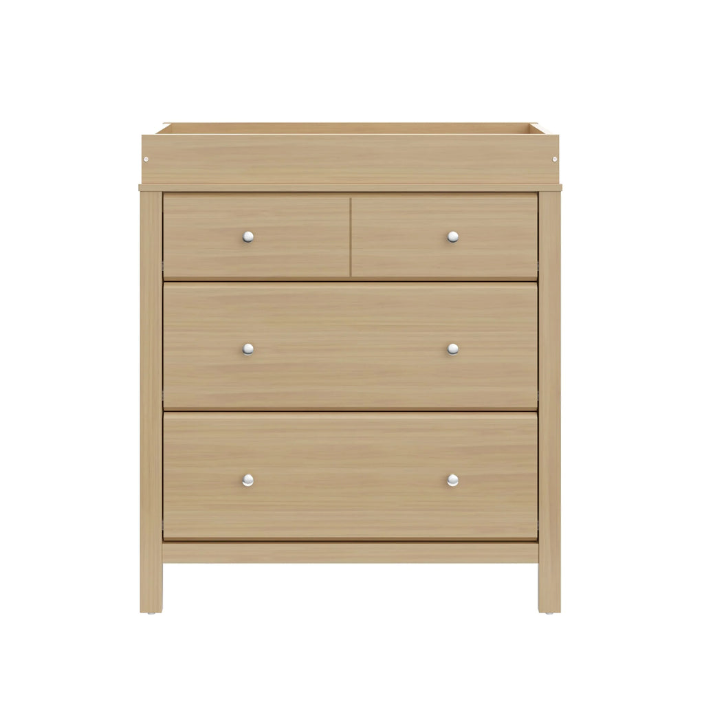 3 Drawer White Changing Dresser D399