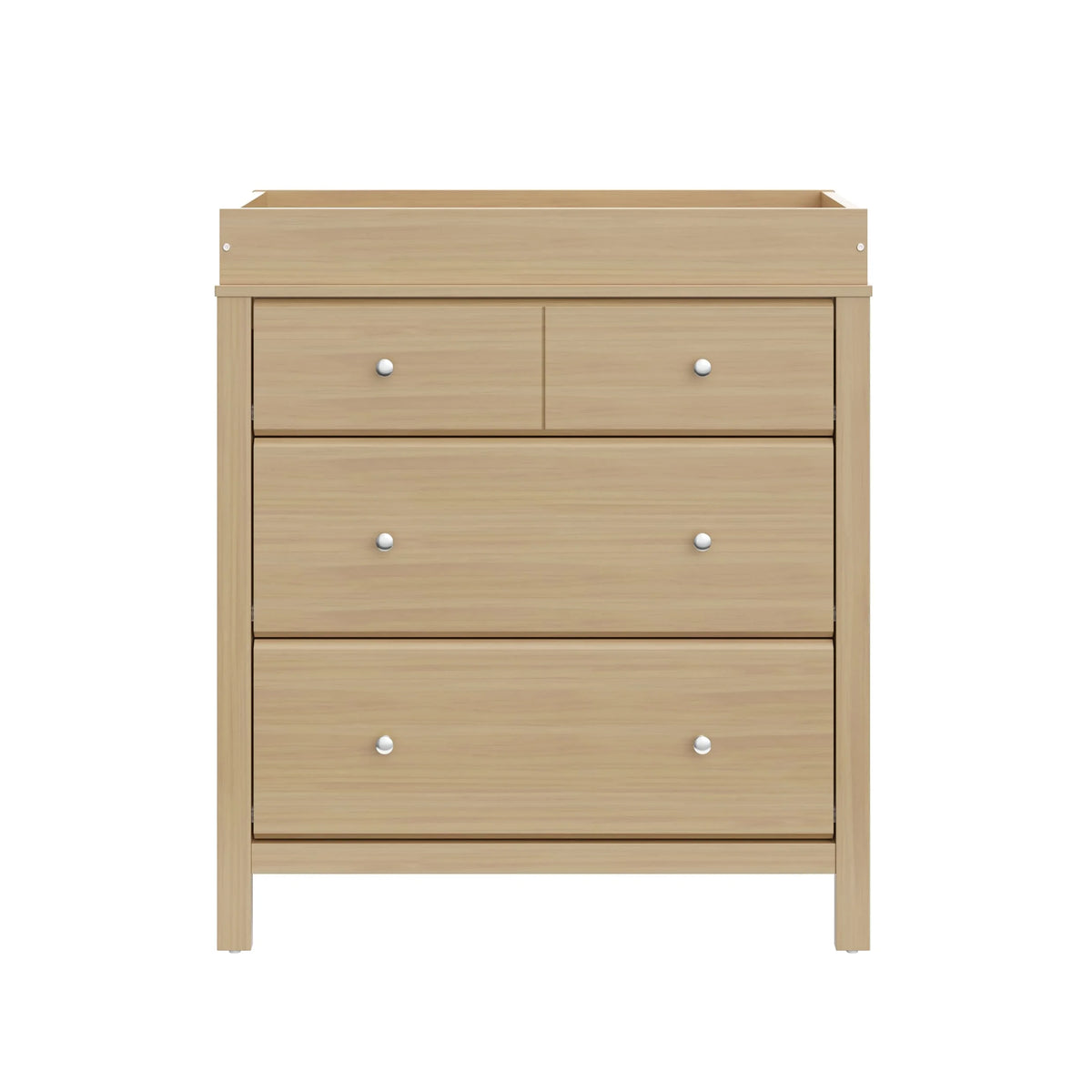3 Drawer White Changing Dresser D399