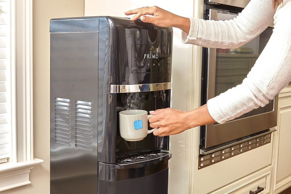 Bottom Loading Self-Cleaning Water Dispenser, 3 Temp, Black F713469
