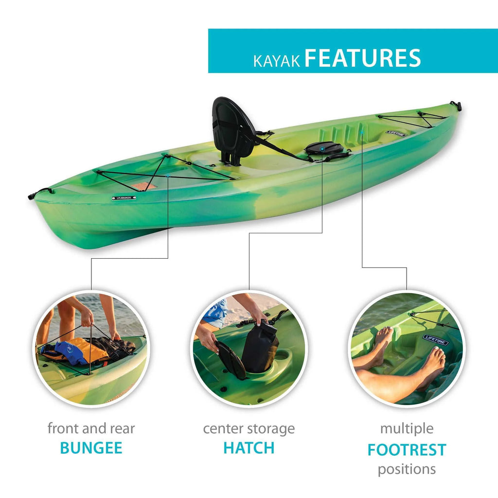 Sit-On-Top Kayak with Paddle K187