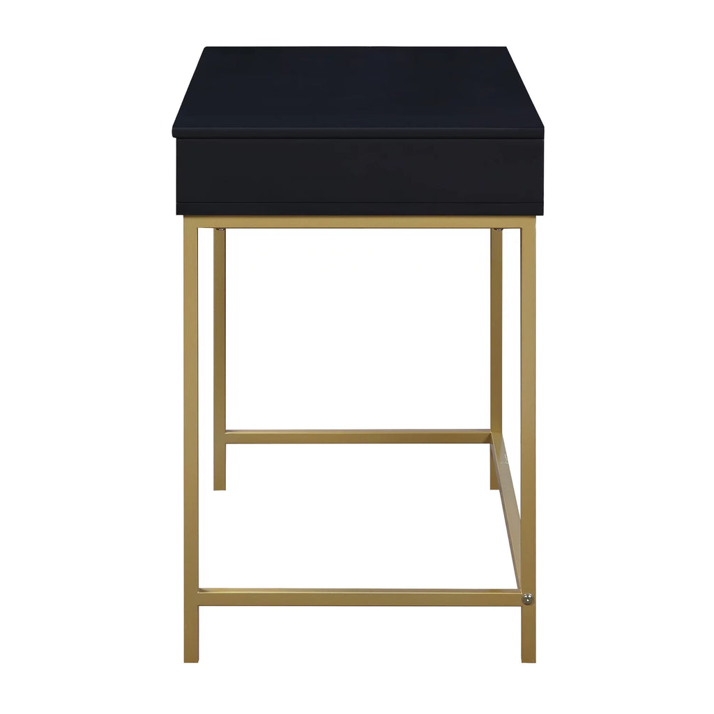 36" Contemporary Wood Writing Desk O5970