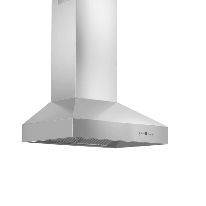 42 in. 700 CFM Ducted Wall Mount Range Hood Stainless Steel Q659803