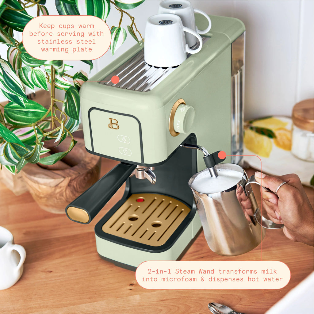 Slim Espresso Maker with 20-Bar Pressure L97633